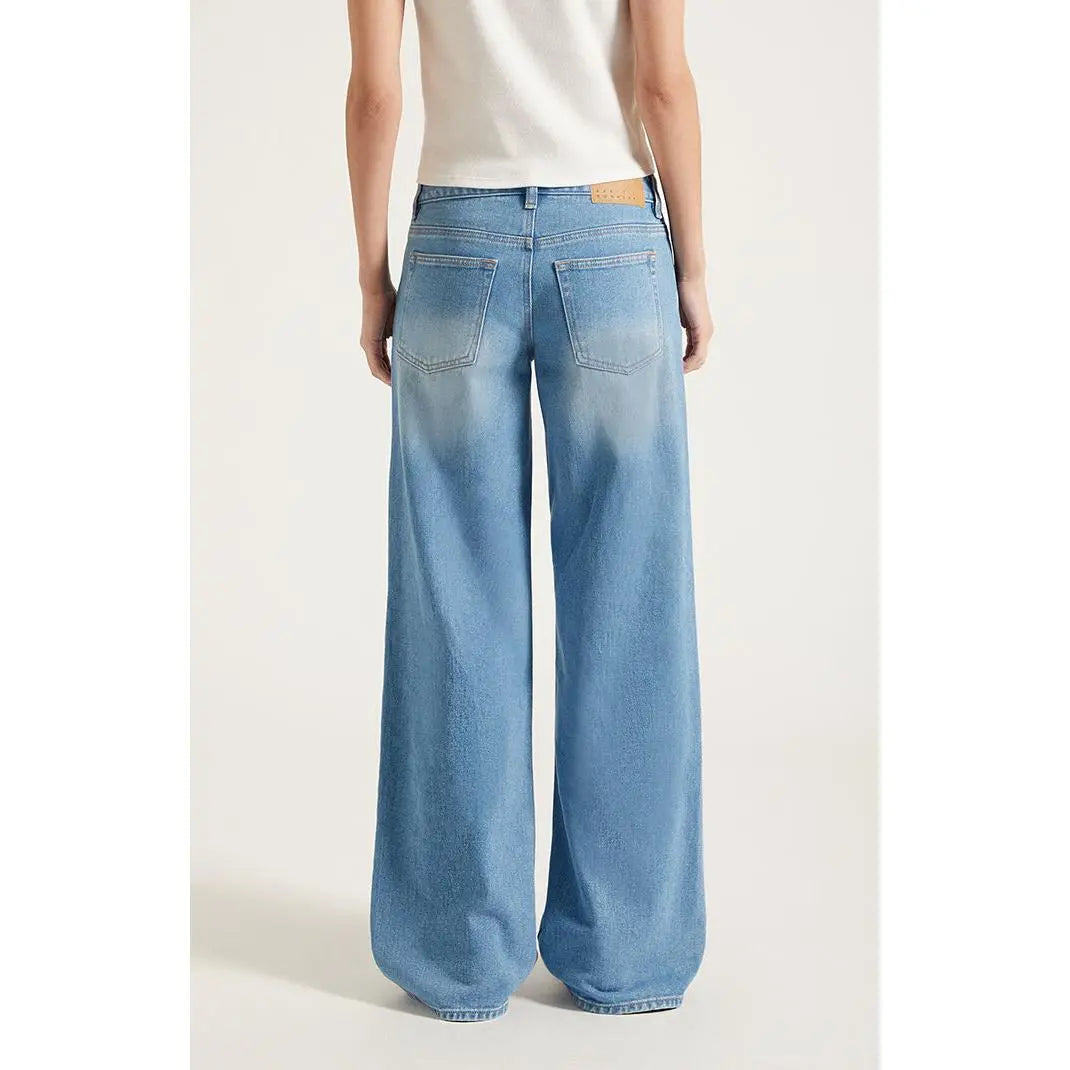 Pacsun Women's Casey Low Rise Baggy Jeans Lighter Blue