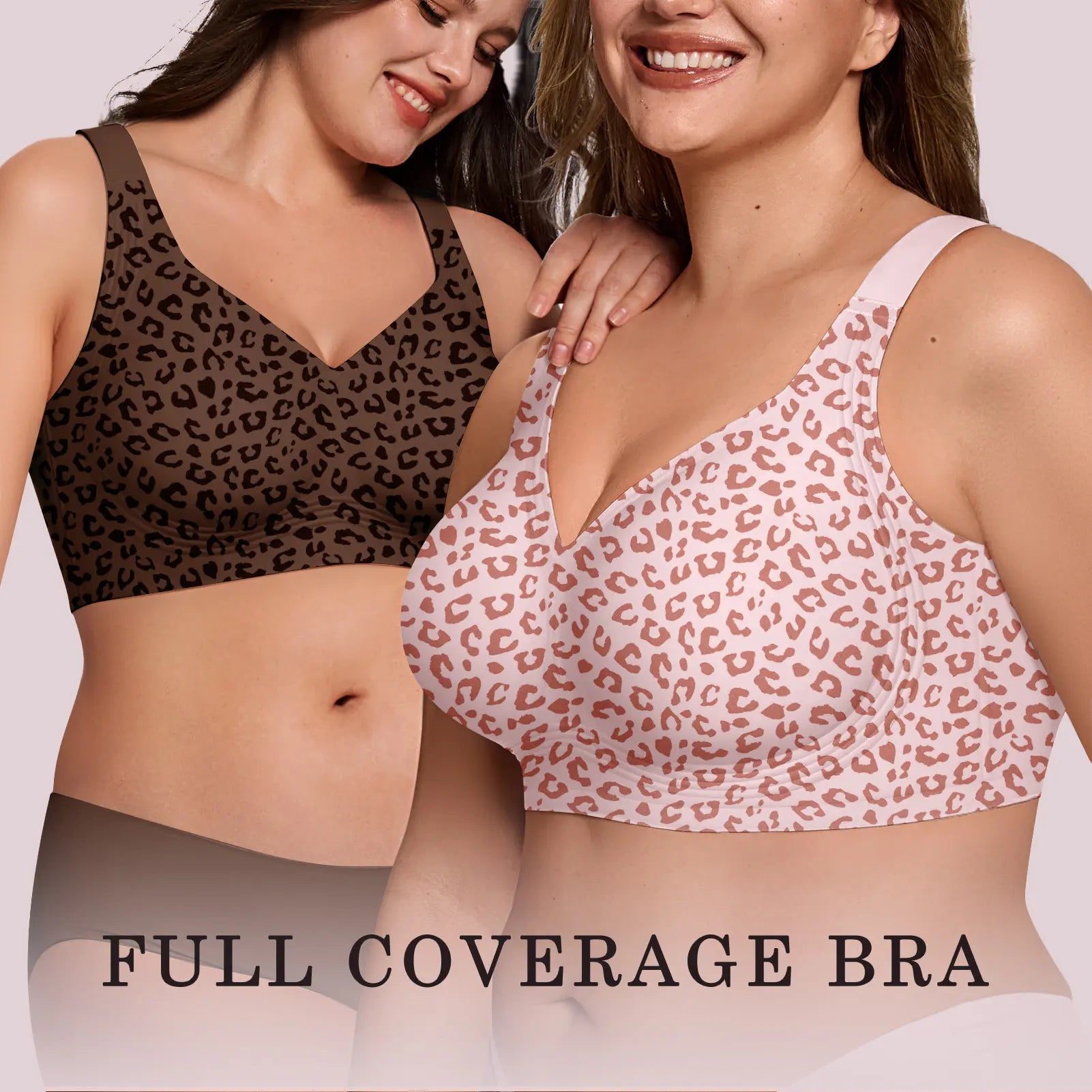 OEAK Jelly Bras Women Seamless Lift Bra Wireless Push Up No Underwire